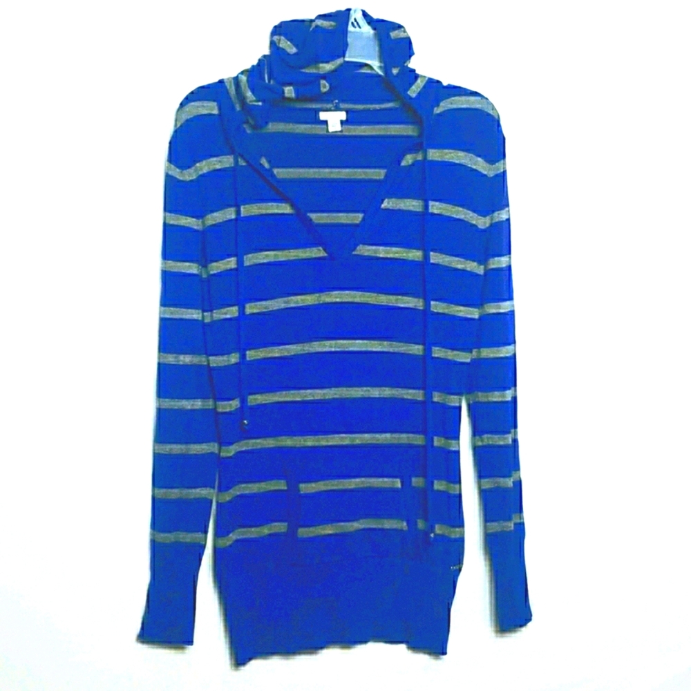 Women Guess V-Neck Hoodie
